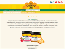 Tablet Screenshot of country-life.com